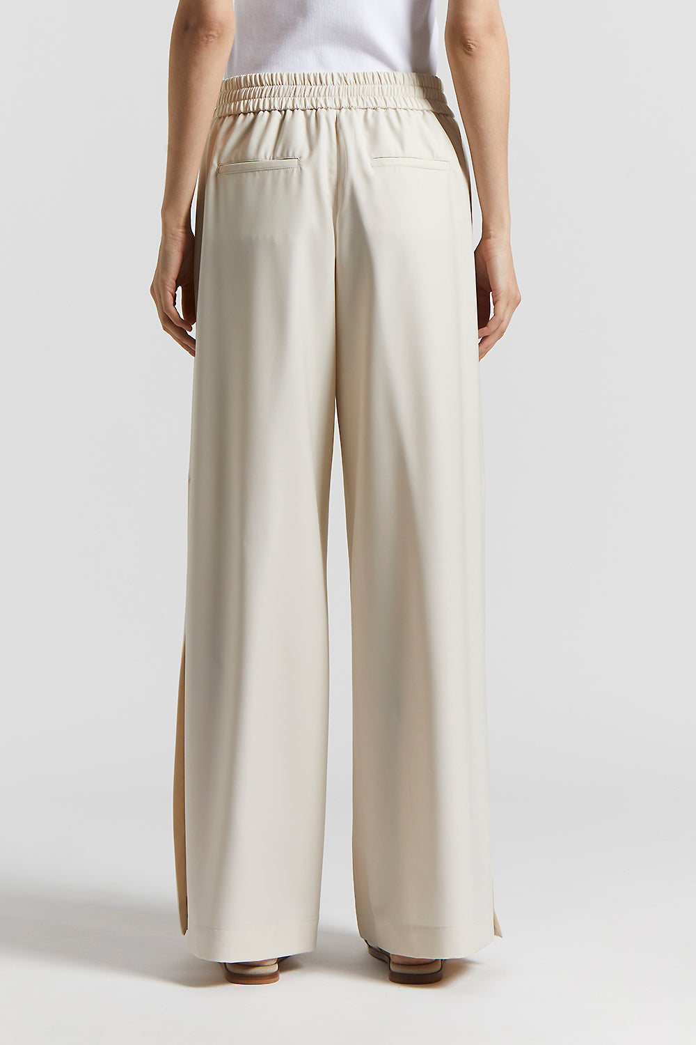 Loro Piana technical gabardine trousers | Peserico US