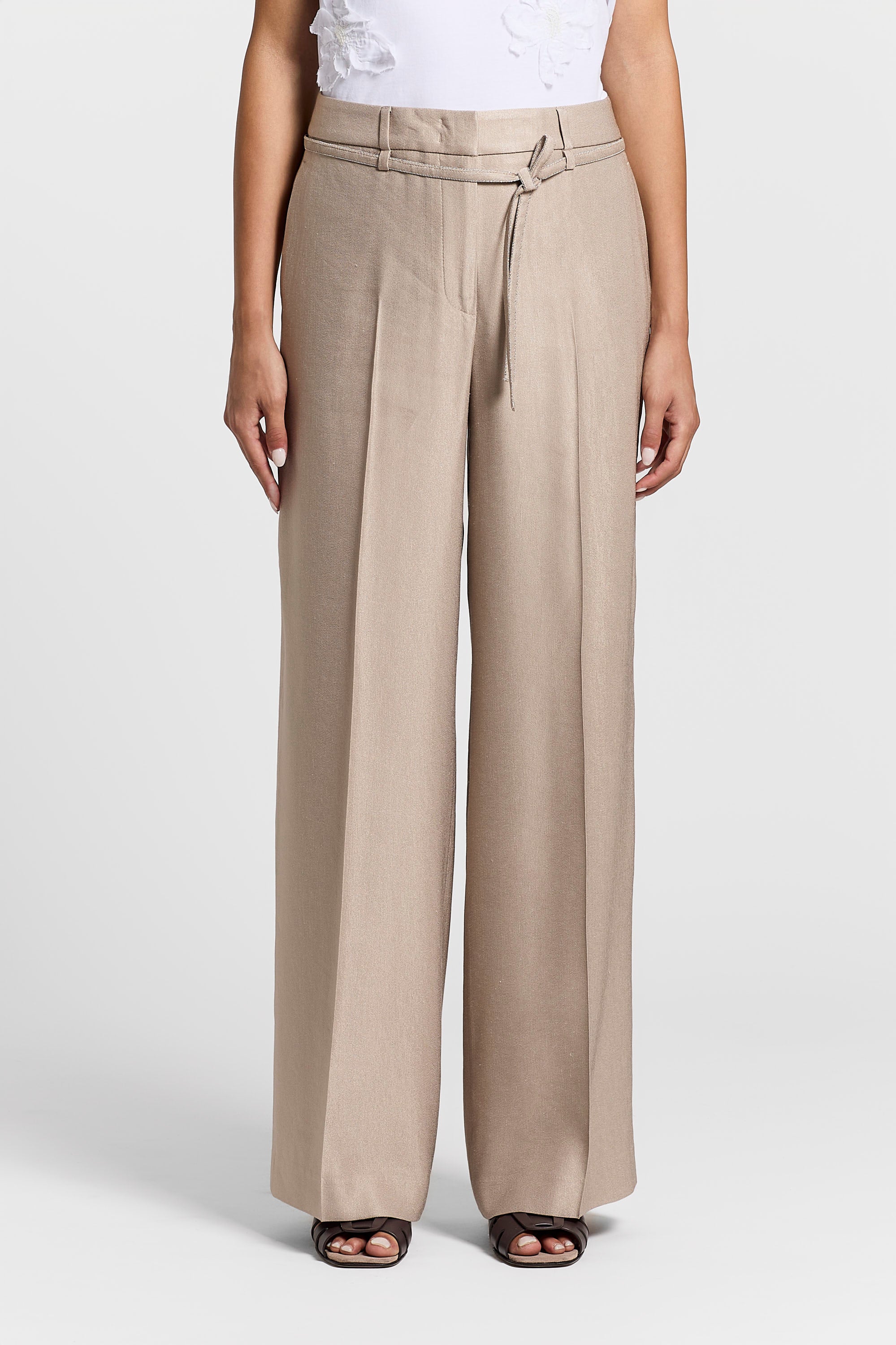 Women's Pants and Shorts Made in Italy | Peserico US