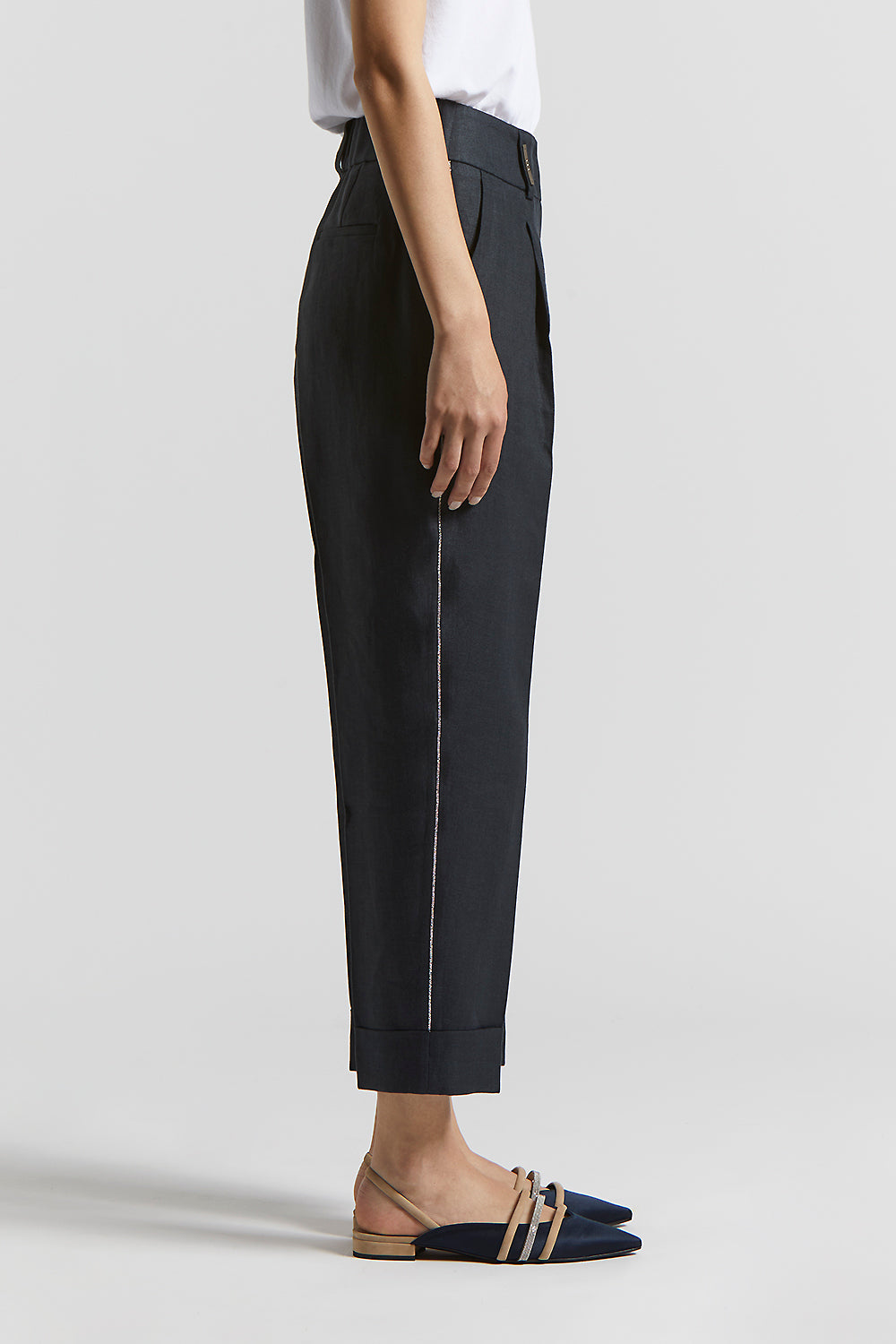 Women's Pants and Shorts Made in Italy | Peserico US