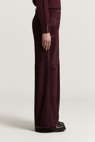 Corduroy palazzo trousers