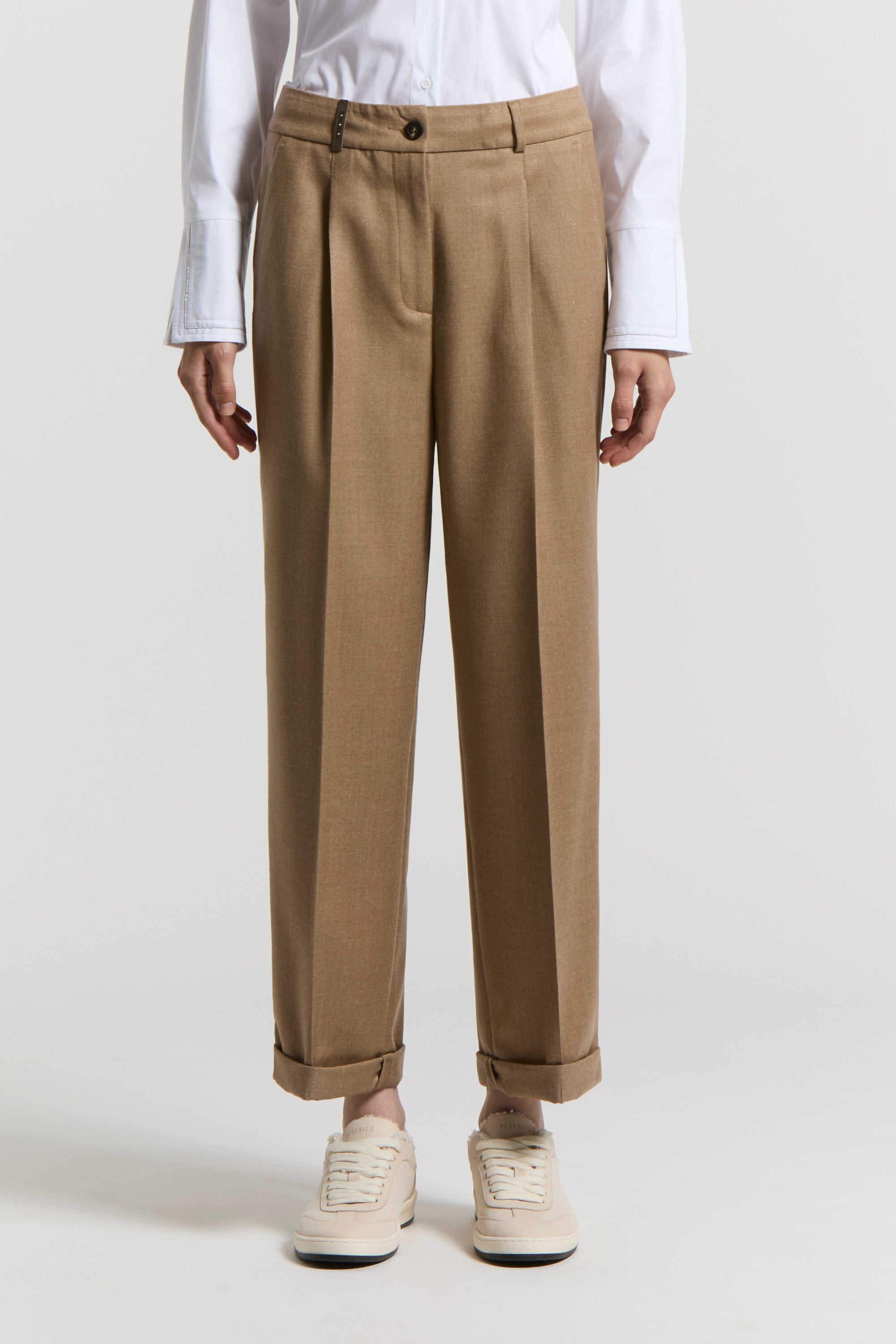 Women's Trousers New Arrivals | Peserico US