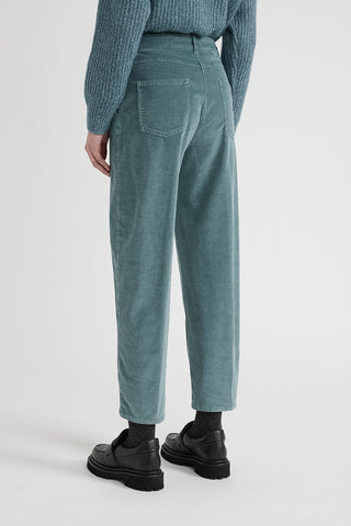 Needlecord carrot trousers