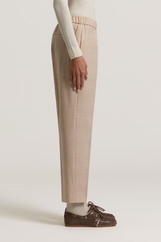 Wool-blend flannel trousers 2 / 4