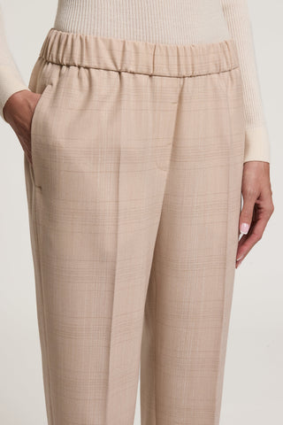 Wool-blend flannel trousers 3 / 4