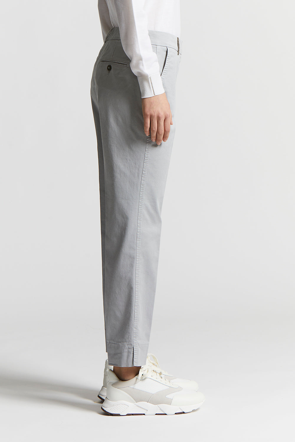 パンツ PESERICO Women Pants P0471801037075 Grey Peserico Woman | Peserico US