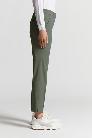 Iconic combed cotton gabardine 4718 trousers