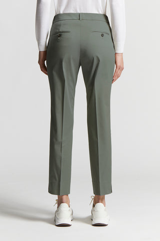 Iconic combed cotton gabardine 4718 trousers