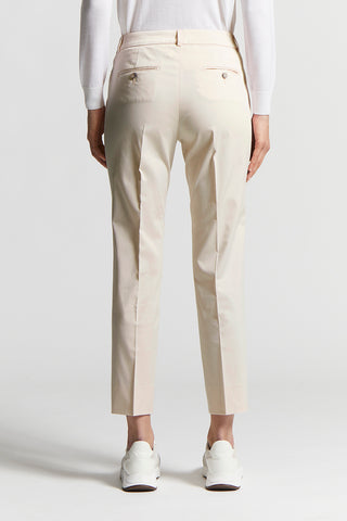 Iconic combed cotton gabardine 4718 trousers