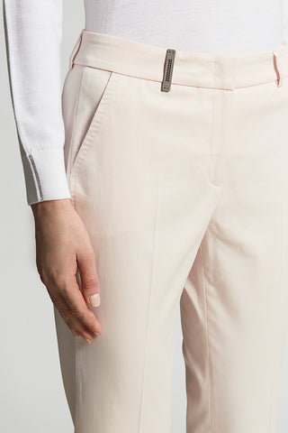 Iconic combed cotton gabardine 4718 trousers
