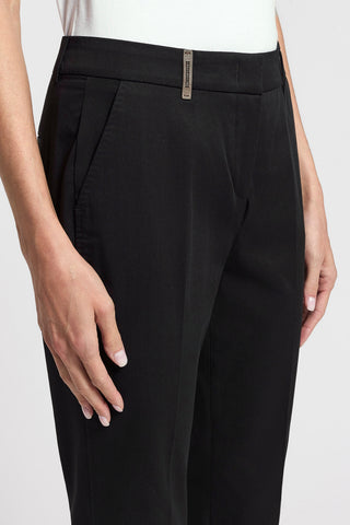 Iconic combed cotton gabardine 4718 trousers