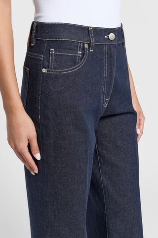 Linen/cotton twill trousers