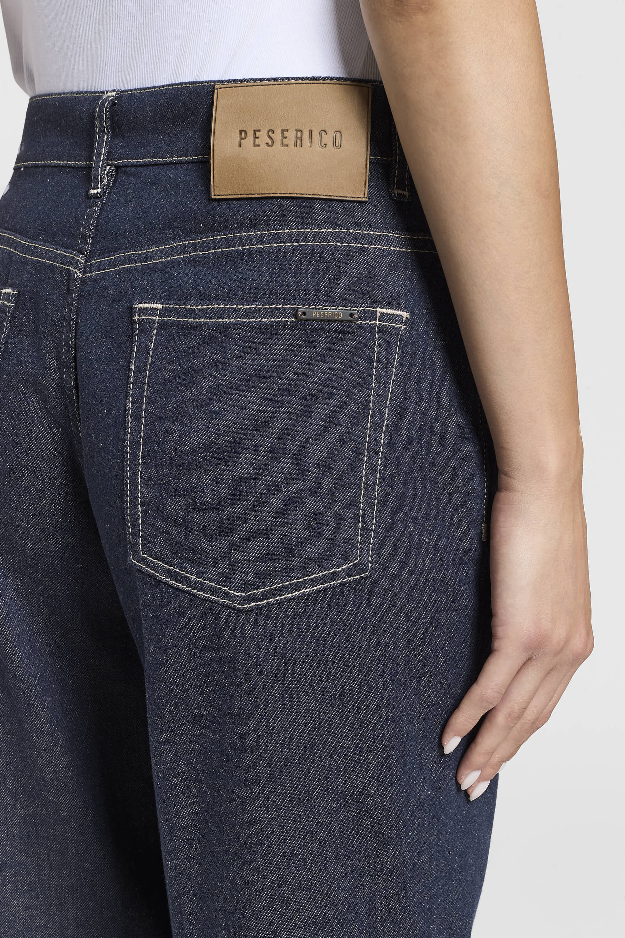 Linen/cotton twill trousers | Peserico US