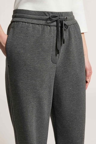 Brushed cotton fleece trousers