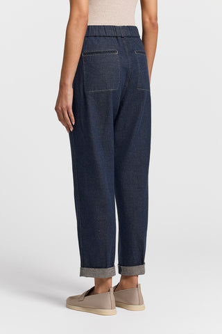 Linen/cotton twill trousers