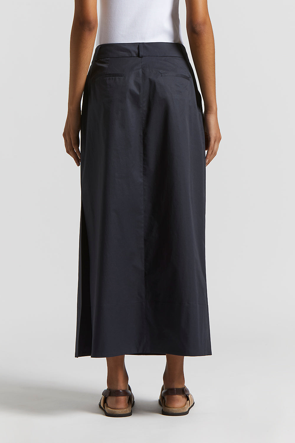 スカート DEL CORE ENVERS SATIN LONG SKIRT WITH TRAIN Amazon.com: Berydress Womens Skirts Elastic Waist Swing A