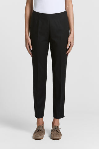 cigarette chinos Cigarette-fit trousers in stretch cotton twill. | Black cigarette chinos Cigarette-fit trousers in stretch cotton twill. | Black