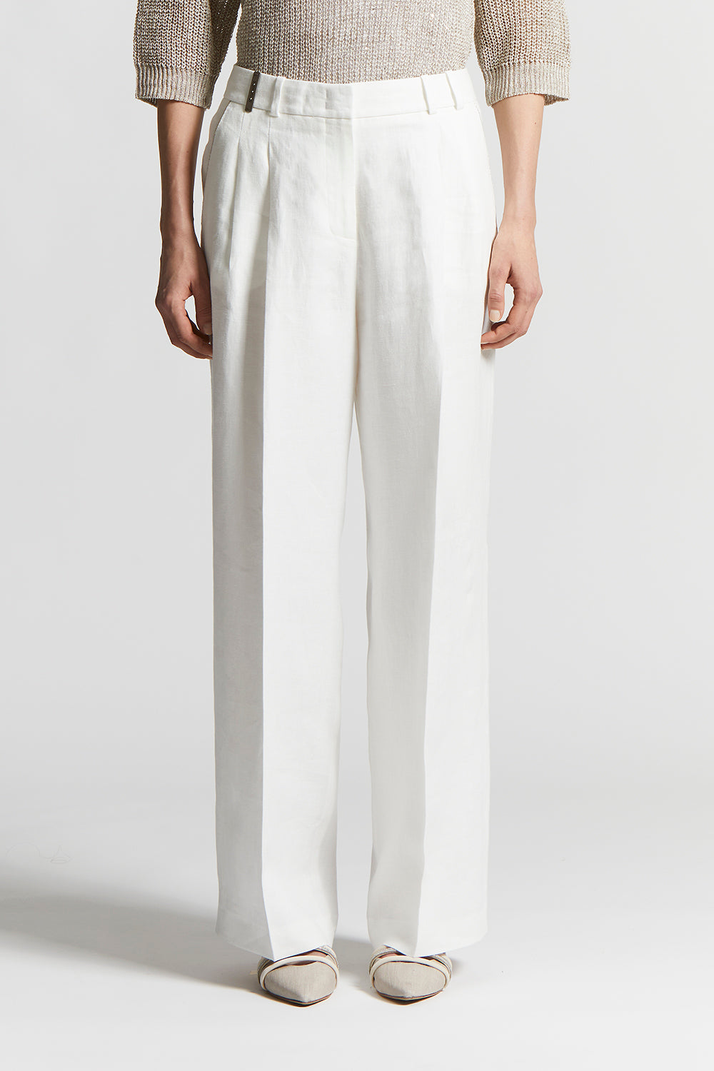 Women's Pants and Shorts Made in Italy | Peserico US