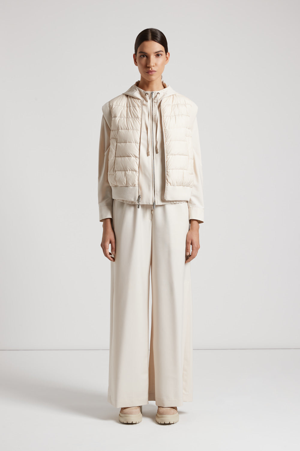 Loro Piana technical gabardine trousers | Peserico US
