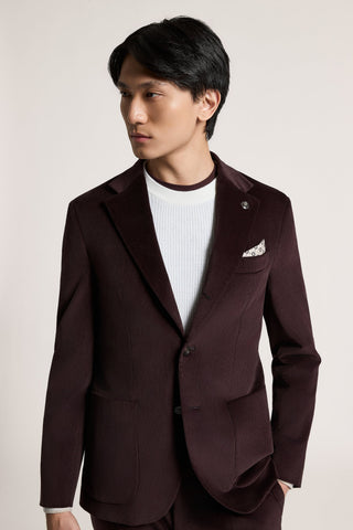 Single-breasted cotton corduroy jacket 3 / 3