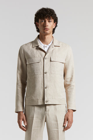 Ermenegildo Zegna pure linen overshirt