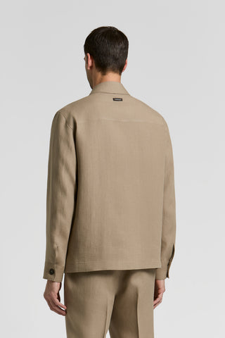 Linen overshirt