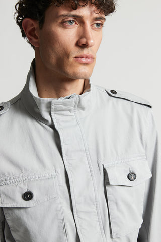 Comfort cotton gabardine field jacket