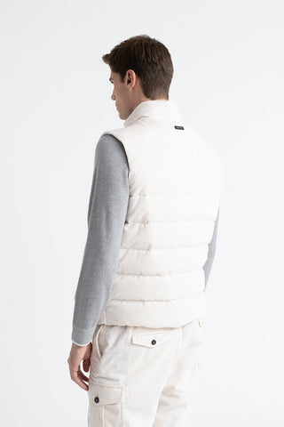 Padded corduroy gilet