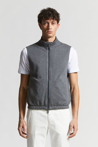 Loro Piana technical gabardine waistcoat