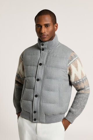 Pure wool flannel vest