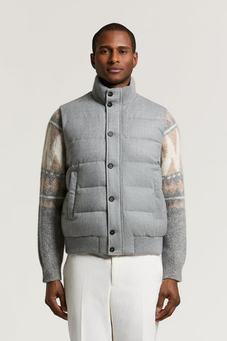 Pure wool flannel vest