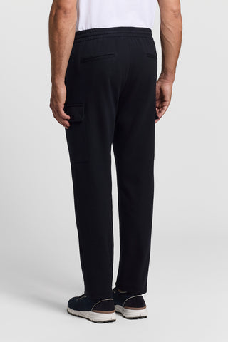 Jersey cargo trousers