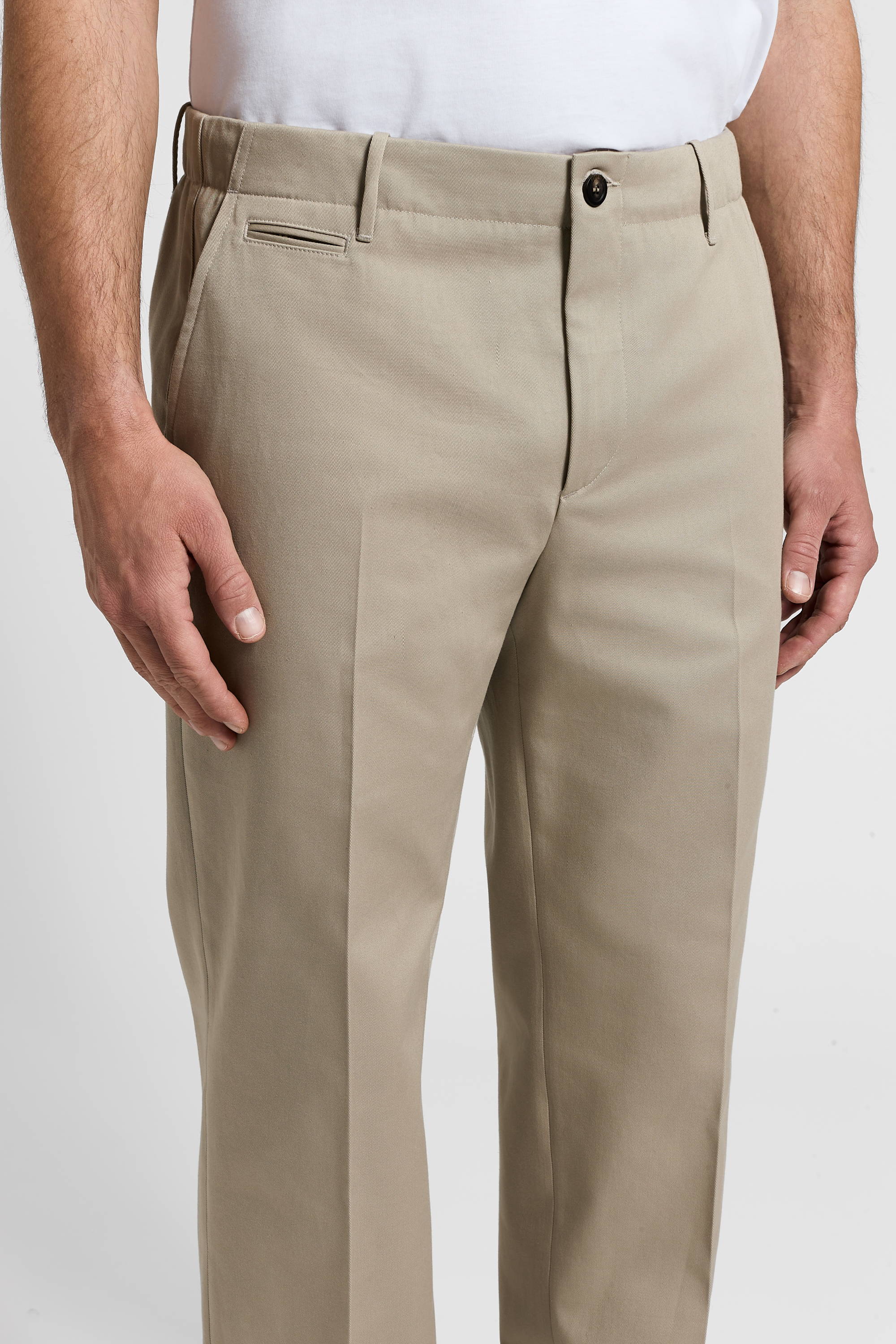 Pure cotton gabardine chinos | Peserico US Pure cotton gabardine chinos | Peserico US