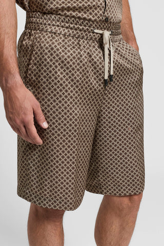 Jogger Bermuda shorts