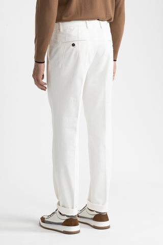 Stretch cotton chinos