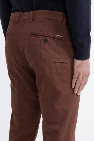 Stretch cotton chinos