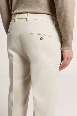 Cotton gabardine chinos