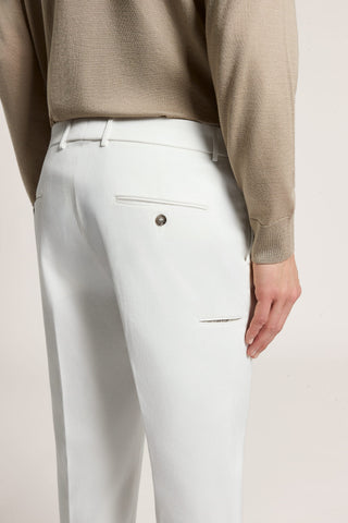 Cotton twill chinos