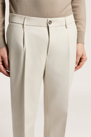 Cotton gabardine chinos