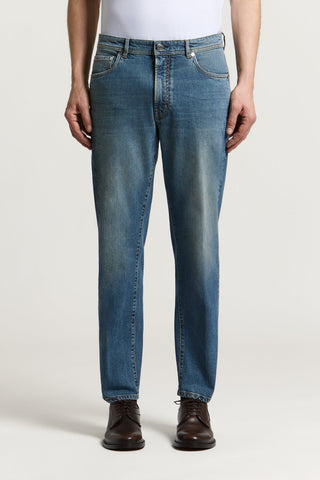 Cotton twill jeans
