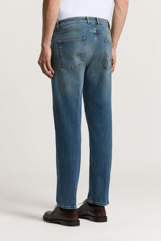 Cotton twill jeans