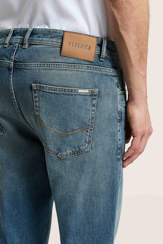 Cotton twill jeans