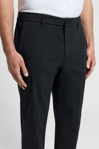 Cotton poplin jogger trousers