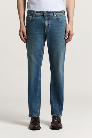 Cotton twill jeans