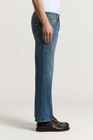 Cotton twill jeans