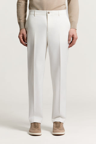 Cotton gabardine chinos