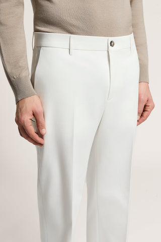Cotton gabardine chinos