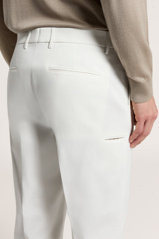 Cotton gabardine chinos