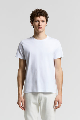 Pure cotton crewneck T-shirt