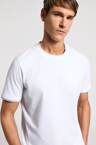 Pure cotton jersey T-shirt