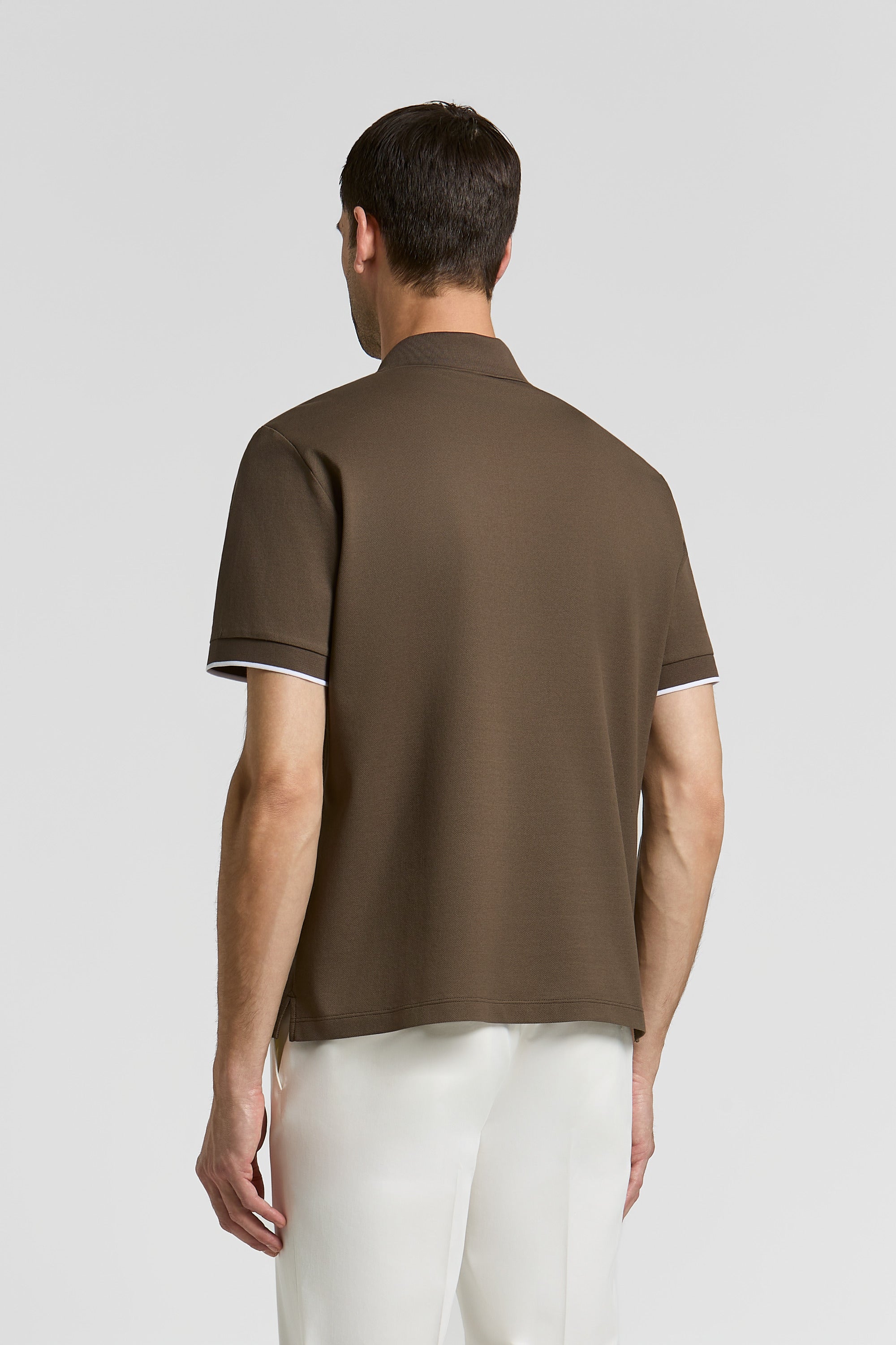 ぶ*ー様 MAATEE&SONS WASHI POLO ブラウン 2 Shop Classic Jersey Polo